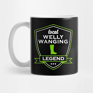 Gumboot Welly Throwing Legend Mug